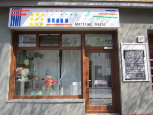Foto Schaufenster Werkstatt für Experimente der Material Mafia